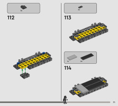 LEGO 75421 instructions page 71 – build guide
