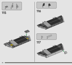 LEGO 75421 instructions page 72 – build guide