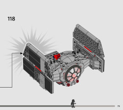 LEGO 75421 instructions page 73 – build guide