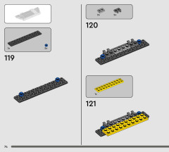 LEGO 75421 instructions page 74 – build guide