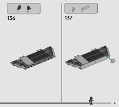 LEGO 75421 instructions page 81 – build guide