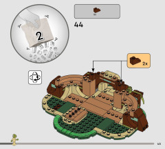 LEGO 75422 instructions page 45 – build guide