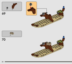 LEGO 75422 instructions page 68 – build guide
