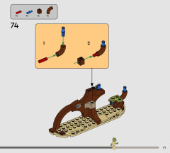 LEGO 75422 instructions page 71 – build guide
