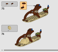 LEGO 75422 instructions page 72 – build guide