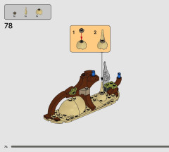 LEGO 75422 instructions page 74 – build guide