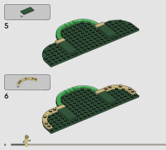 LEGO 75422 instructions page 8 – build guide