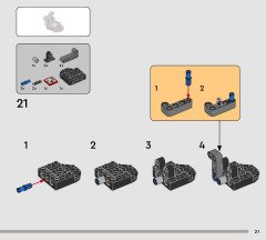 LEGO 75422 instructions page 21 – build guide