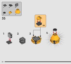 LEGO 75422 instructions page 42 – build guide
