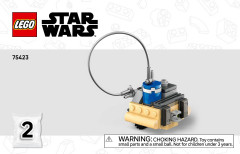 LEGO 75423 instructions page 1 – build guide