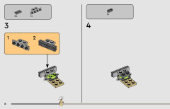 LEGO 75423 instructions page 6 – build guide