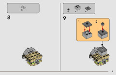 LEGO 75423 instructions page 9 – build guide