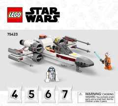 LEGO 75423 instructions page 1 – build guide