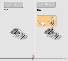 LEGO 75423 instructions page 101 – build guide