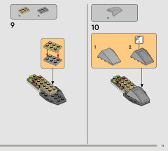 LEGO 75423 instructions page 11 – build guide