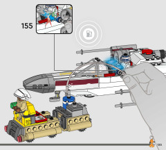 LEGO 75423 instructions page 133 – build guide