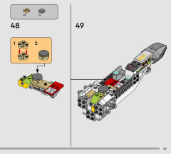 LEGO 75423 instructions page 47 – build guide