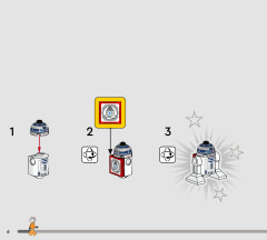 LEGO 75423 instructions page 6 – build guide