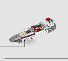 LEGO 75423 instructions page 70 – build guide