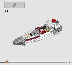 LEGO 75423 instructions page 71 – build guide