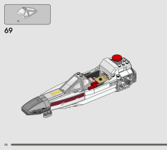LEGO 75423 instructions page 72 – build guide