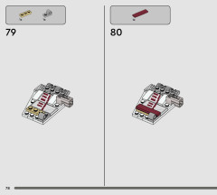 LEGO 75423 instructions page 78 – build guide