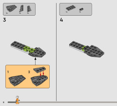 LEGO 75423 instructions page 8 – build guide