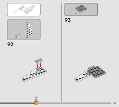LEGO 75423 instructions page 87 – build guide
