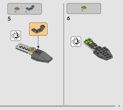 LEGO 75423 instructions page 9 – build guide