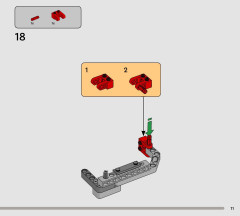 LEGO 75424 instructions page 11 – build guide