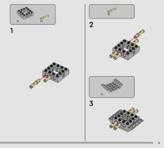 LEGO 75424 instructions page 3 – build guide
