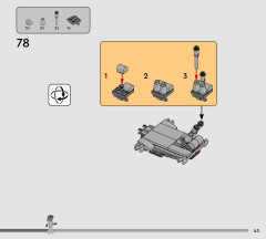 LEGO 75424 instructions page 43 – build guide