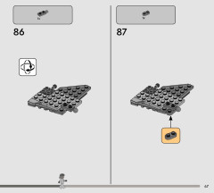 LEGO 75424 instructions page 47 – build guide