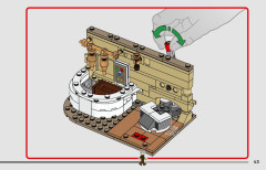 LEGO 75425 instructions page 43 – build guide