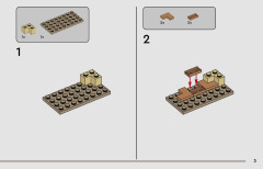 LEGO 75425 instructions page 3 – build guide