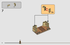 LEGO 75425 instructions page 6 – build guide