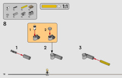 LEGO 75425 instructions page 10 – build guide