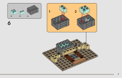 LEGO 75425 instructions page 7 – build guide
