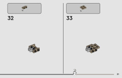 LEGO 75425 instructions page 31 – build guide