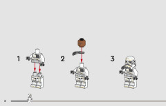 LEGO 75425 instructions page 6 – build guide
