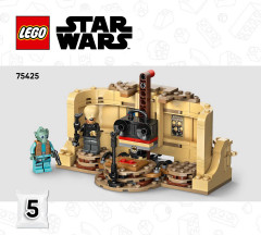 LEGO 75425 instructions page 1 – build guide