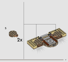LEGO 75425 instructions page 17 – build guide