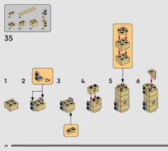 LEGO 75425 instructions page 38 – build guide