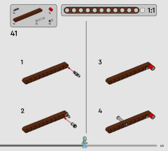 LEGO 75425 instructions page 45 – build guide
