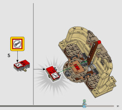 LEGO 75425 instructions page 51 – build guide