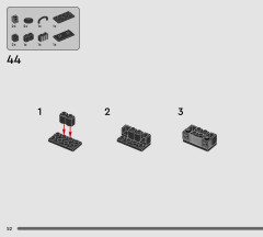 LEGO 75425 instructions page 52 – build guide