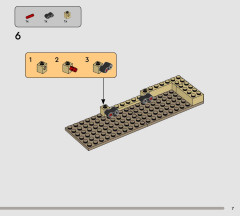 LEGO 75425 instructions page 7 – build guide