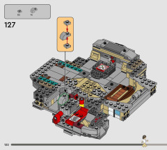 LEGO 75426 instructions page 122 – build guide