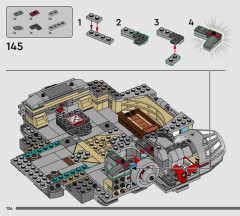 LEGO 75426 instructions page 134 – build guide