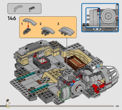 LEGO 75426 instructions page 135 – build guide